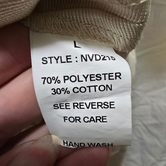 Picky Girl Corset Shirt Dress Belted Collared Short Sleeve Beige Women's Large - Picture 8 of 13